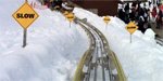 Roller Coasters in the SNOW!