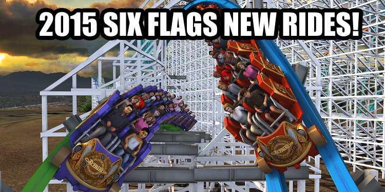 All the 2015 Six Flags Videos!