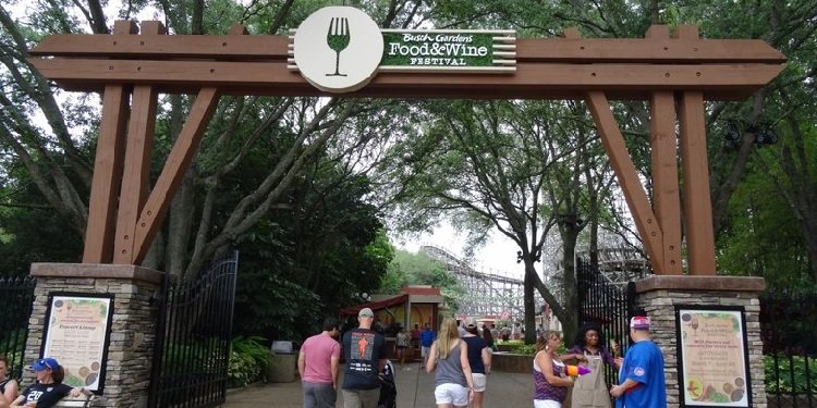 Food & Wine Festival at Busch Gardens Tampa!
