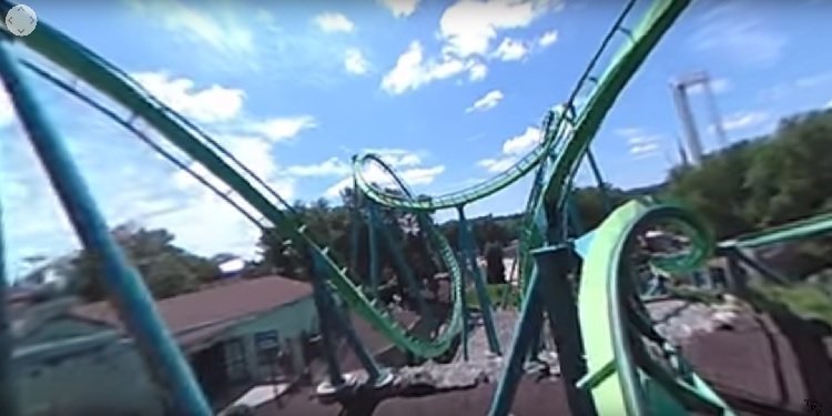 360-Degree POV Video of Dorney's Hydra!