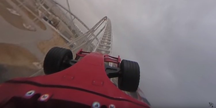 Formula Rossa 360-Degree POV Video!
