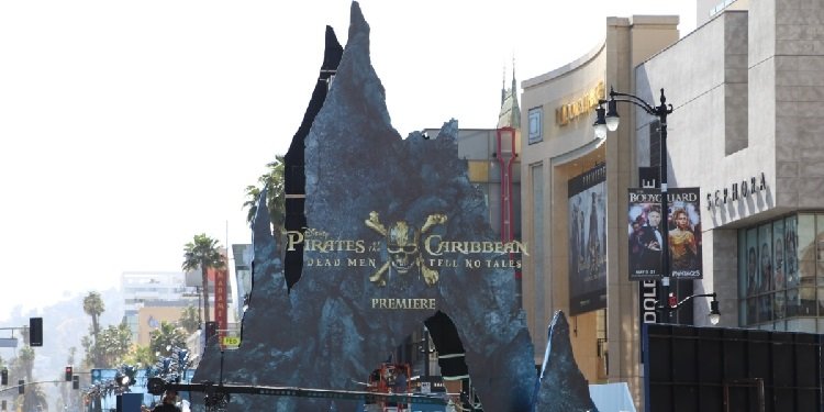 World Premiere of Pirates of the Caribbean!