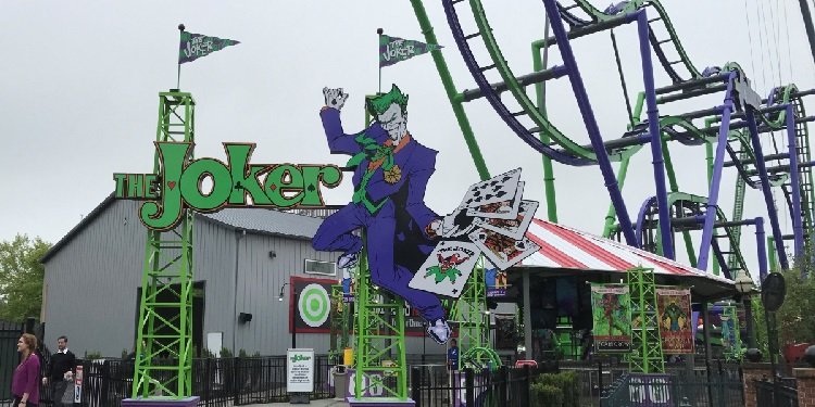 Joker Media Day at Six Flags New England!