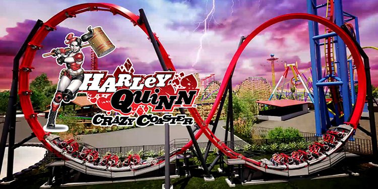 Harley Quinn Crazy Coaster for 2018!