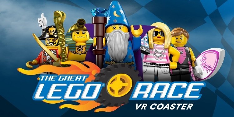Grand Opening: The Great Lego Race VR Coaster!