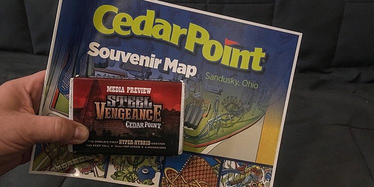Package Arrives from Cedar Point!