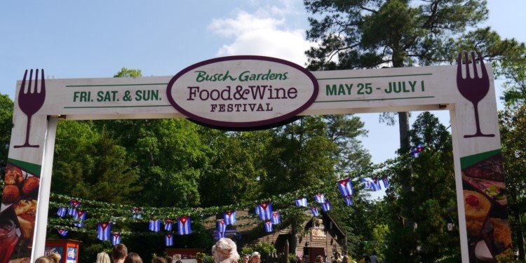 Busch Gardens Williamsburg's Food & Wine Festival!