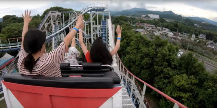 POV Video of Lina World's Jet Coaster!