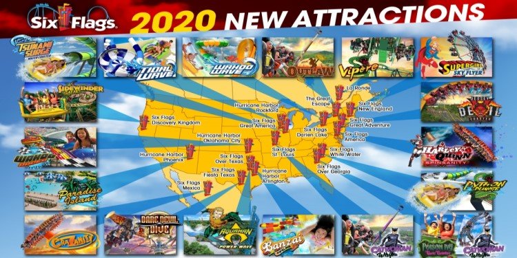 What's Coming to Six Flags in 2020?