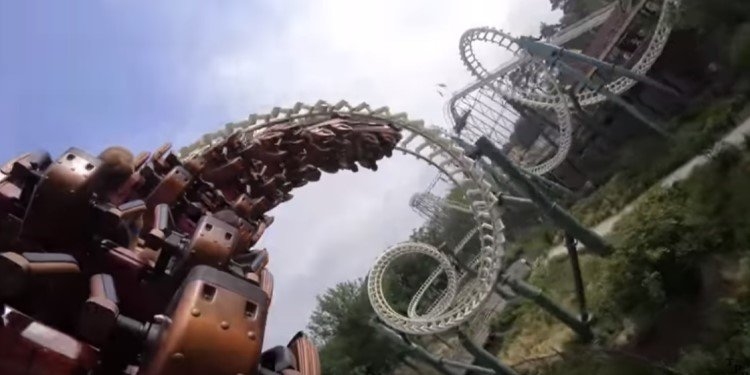 POV Video of  the Python at Efteling!