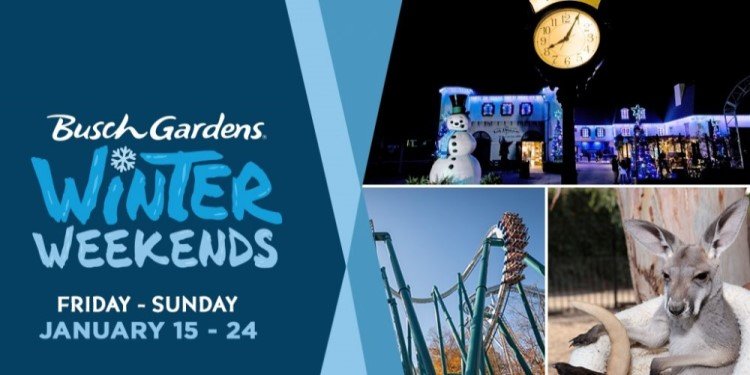 Busch Gardens' New Events & Year-Round Operations!