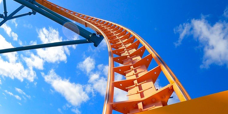 Take a Ride on Titan at Six Flags Over Texas!