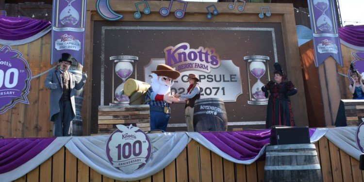 Knott's 100th Anniversary Time Capsule!