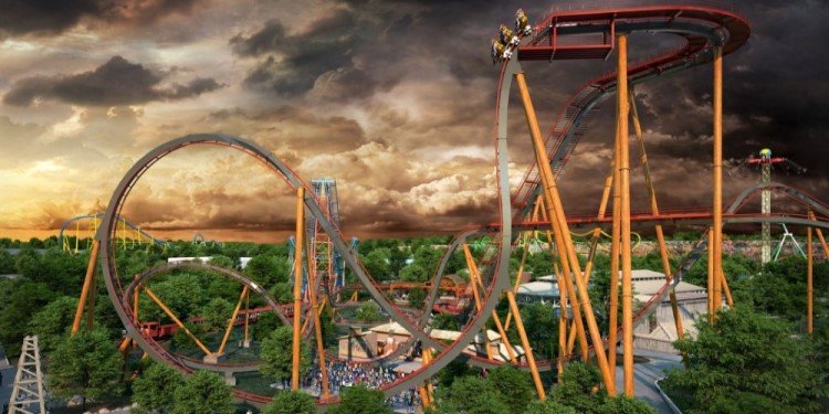 Dive Coaster Coming to Six Flags Fiesta Texas!
