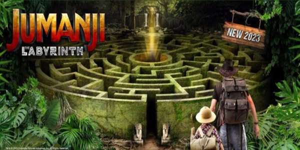 Jumanji Labyrinth Coming to Gardaland!