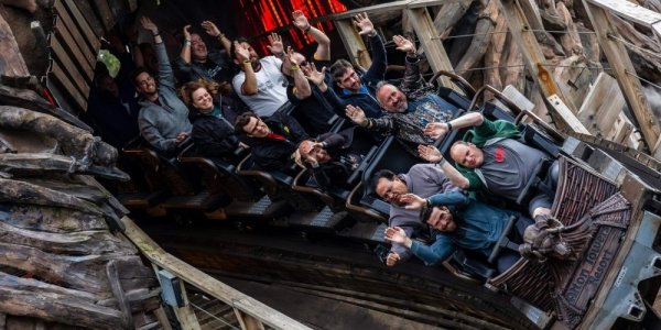 Bert Does the UK with TPR: Alton Towers!