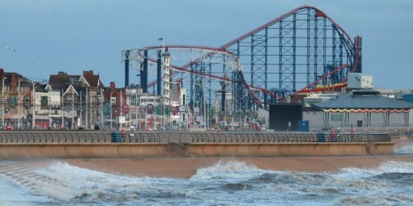Bert Does the UK with TPR: Blackpool Pleasure Beach!