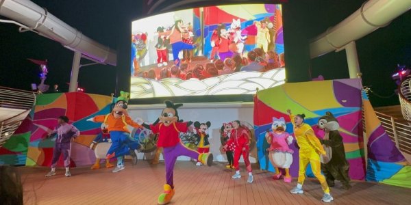 More of Adam's Grand European Adventure: Disney Day at Sea!