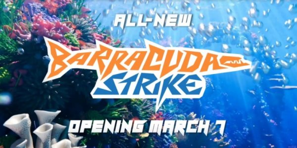 Barracuda Strike Opens this Spring at SeaWorld San Antonio!