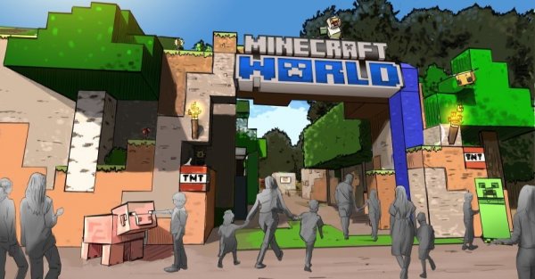 Minecraft World Opening at Chessington in 2027!